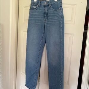 Madewell Jeans -straight let crop jean
